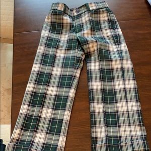 Janie and Jack plaid dress pants